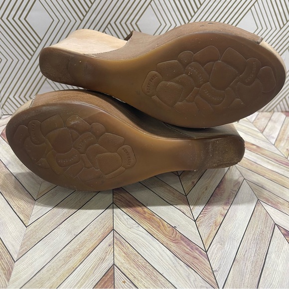 Kork Ease Nero taupe Leather Wrapped Wedge 7 L1 - Picture 11 of 13